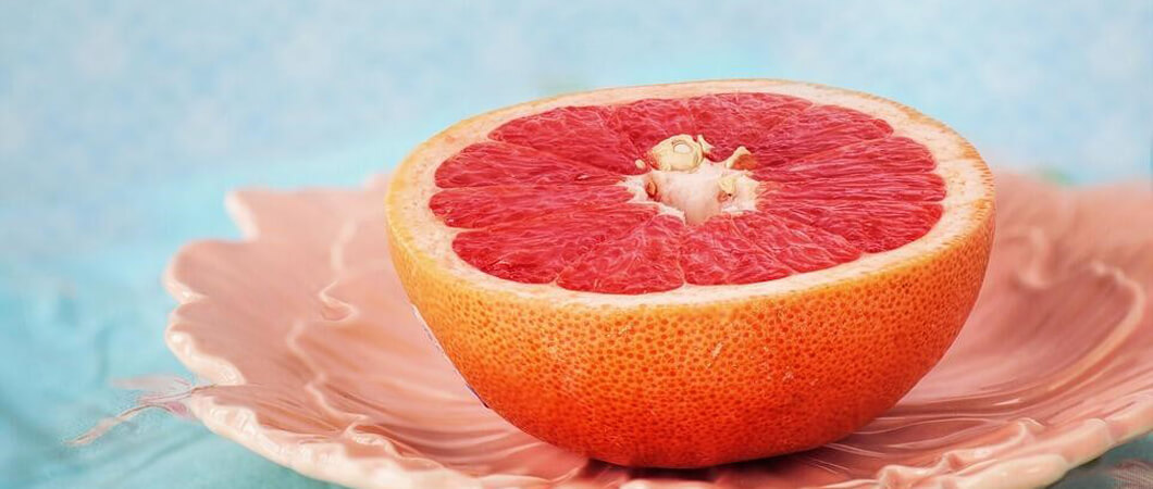 Pink grapefruit