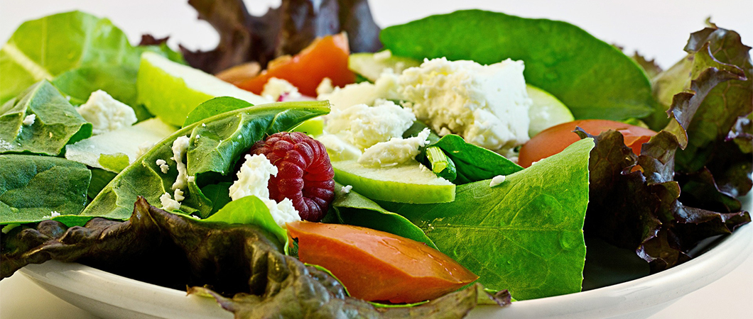 healthy food salad and vegetables 
